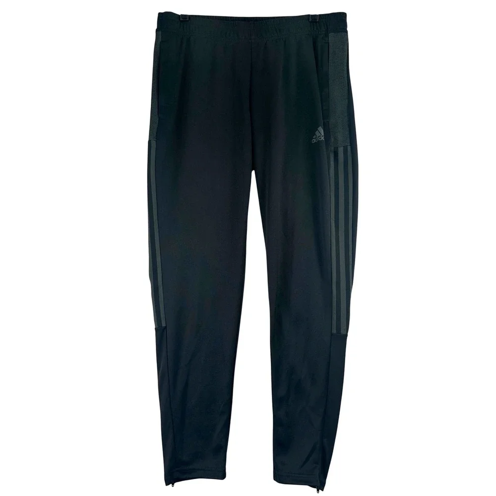 Adidas Tiro AEROREADY Pants Mens Medium Black Athletic Soccer Joggers 3581